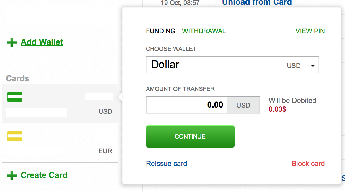 creditar cartao advcash