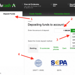 deposit swift adv cash