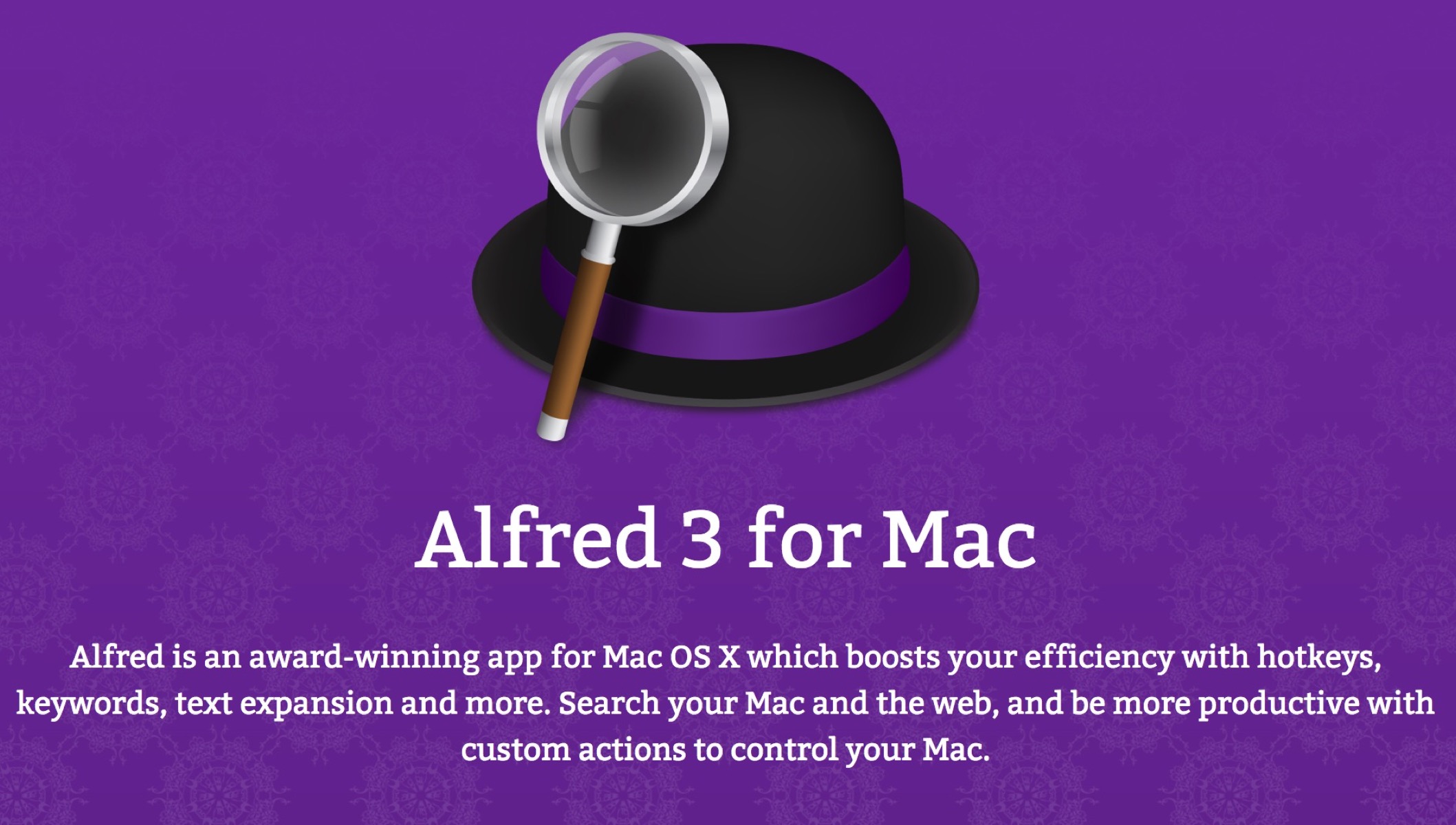alfred for mac slow response