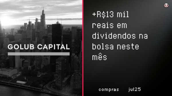 golub investimento dividendos