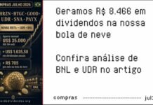 Compras TRIN HRZN HTGC GOOD BNL UDR SNA PAYX jul26